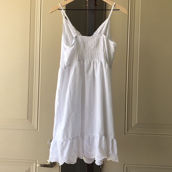 Converse One Star White Strappy Eyelet Sundress Sz XL - Picture 4 of 11